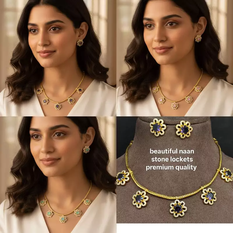 beautiful naan necklace