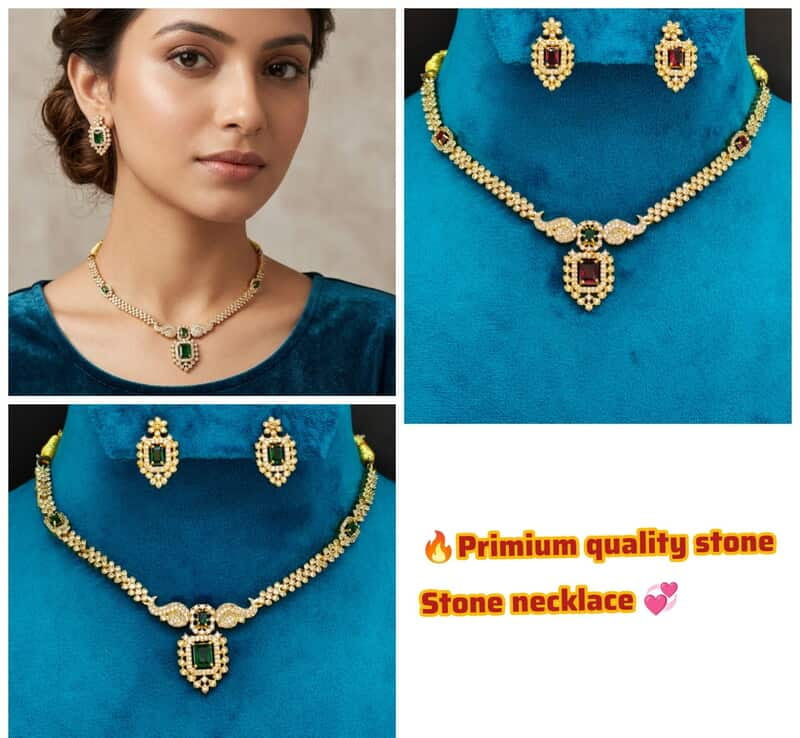 primium quality stone necklace