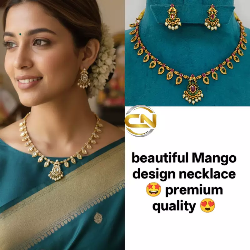 Mango design necklace ?