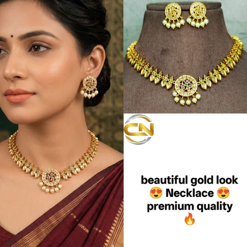Gold polish Necklace ?