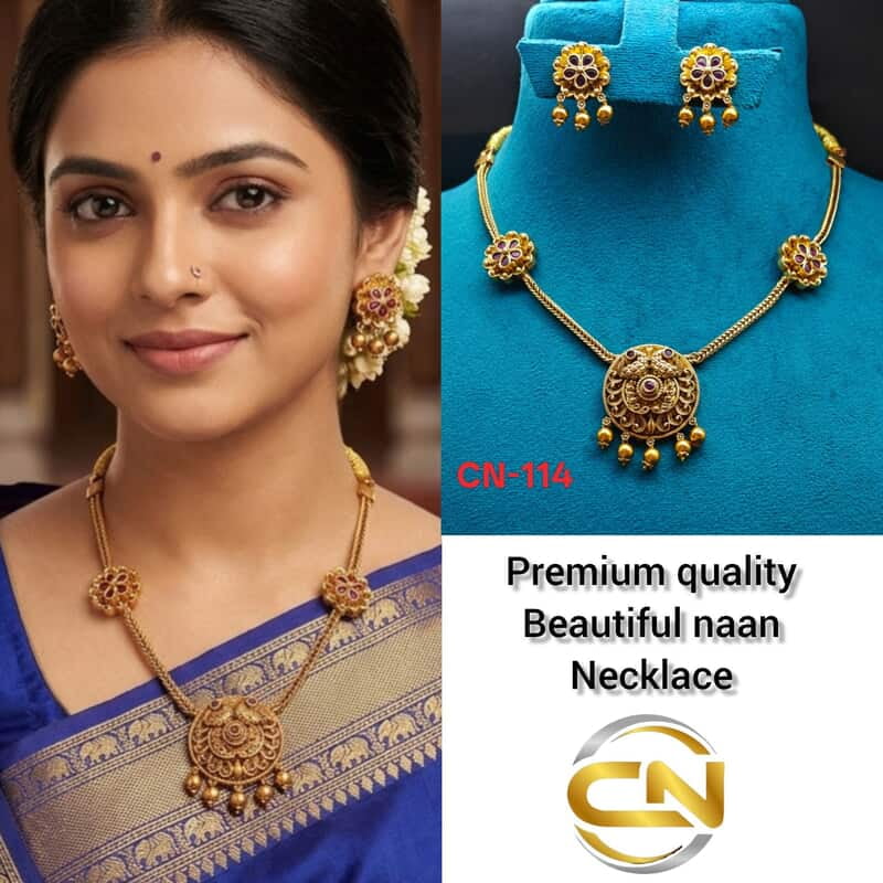 premium quality beautiful naan necklace
