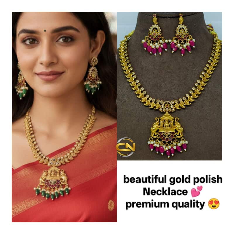 Gold design necklace ?