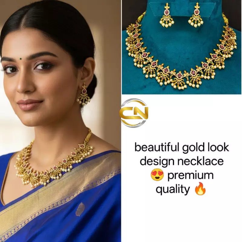 Gold design Neckset ?