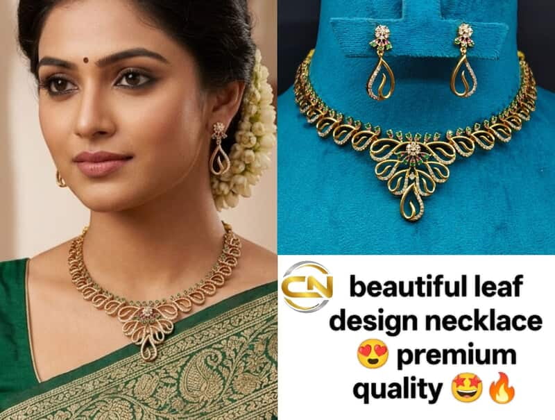 leaf design necklace ?