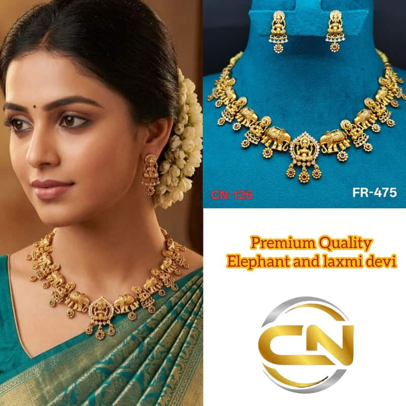 premium Quality elephant and laxmi devi