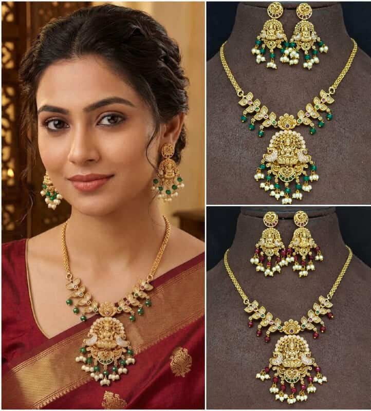 Laxmi devi design nakshi choker ?