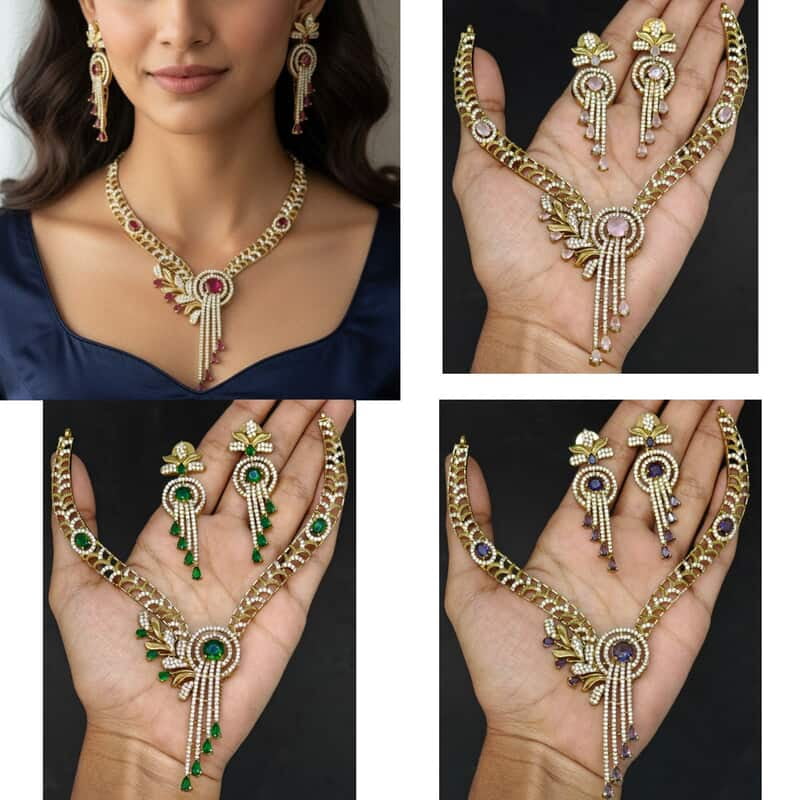 Mehandi polish necklace ?