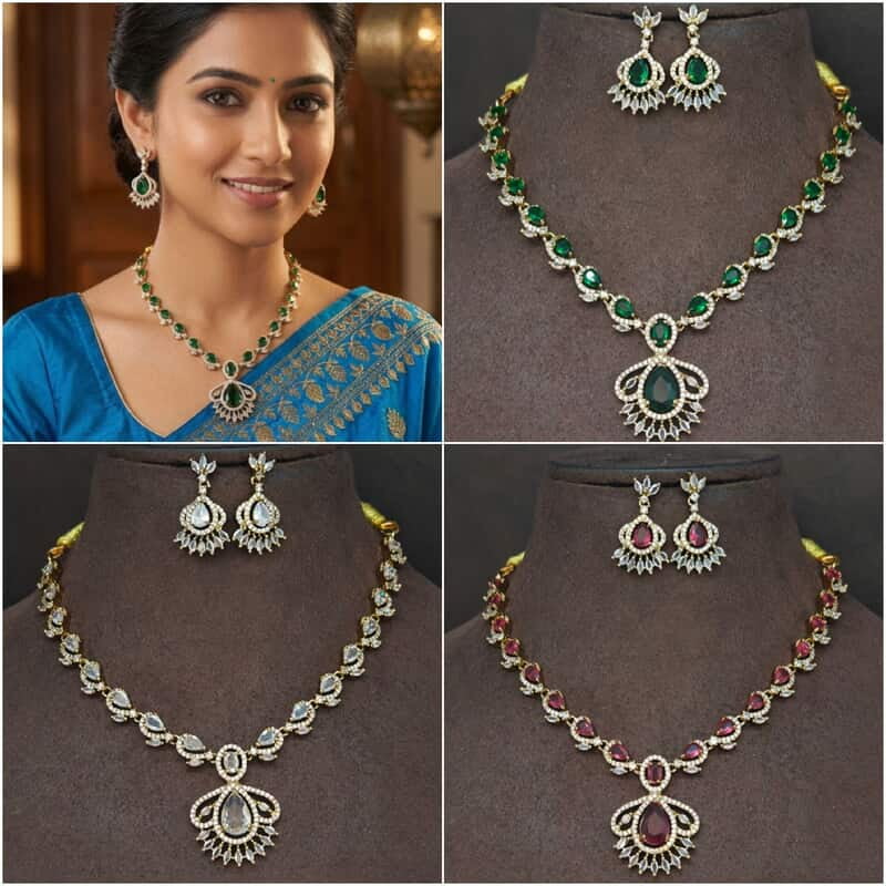 mehandi finishing necklace ?