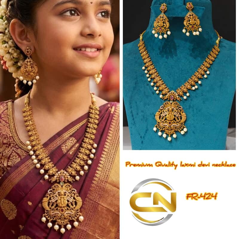 premium Quality laxmi devi necklace
