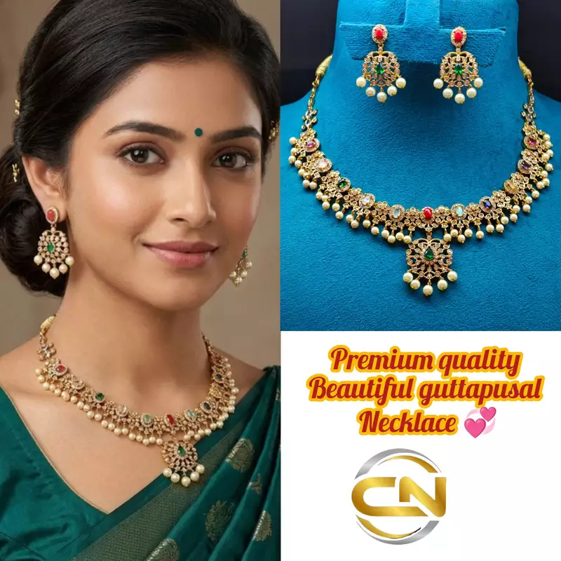 Beautiful guttapusal necklace ?