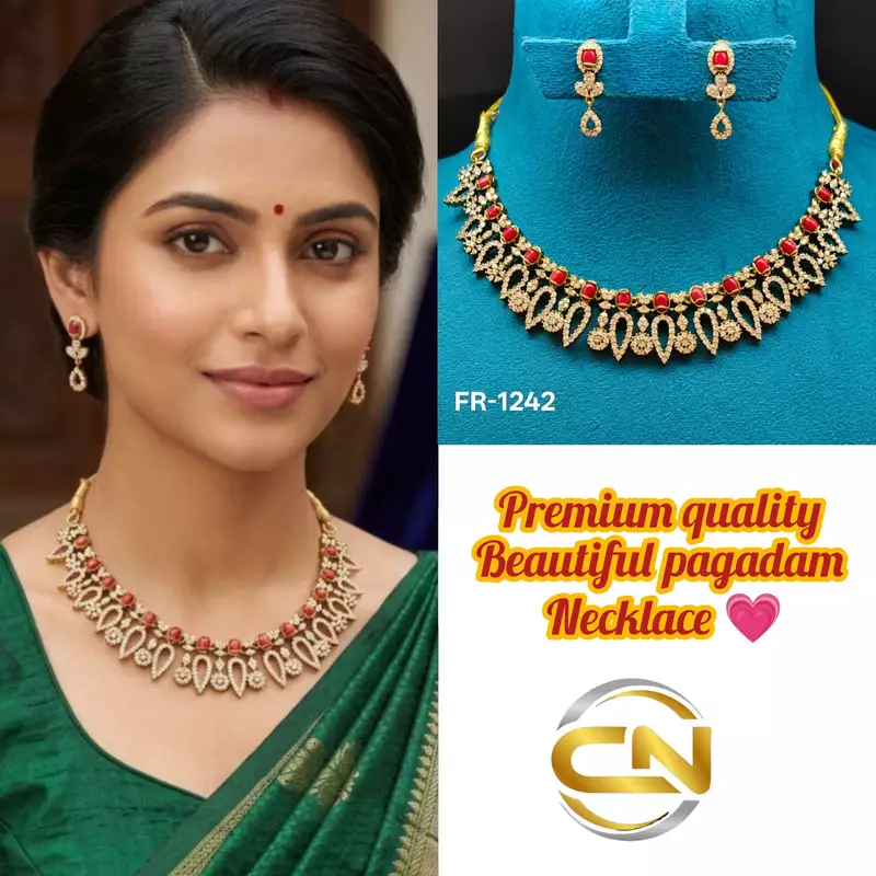 Beautiful pagadam necklace ?