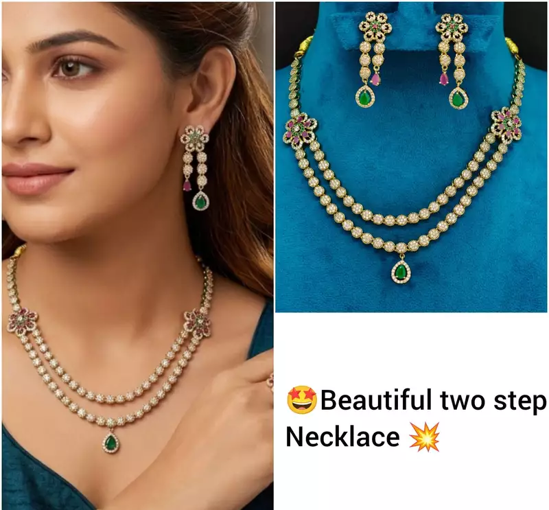beautiful two step Neckless