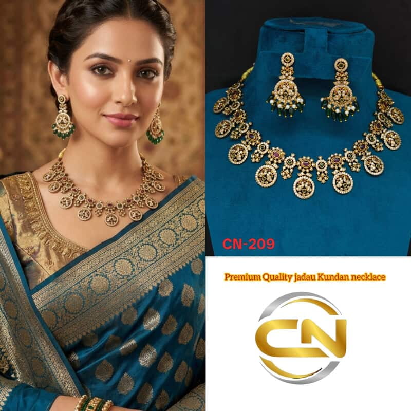 premium Quality jadau necklace