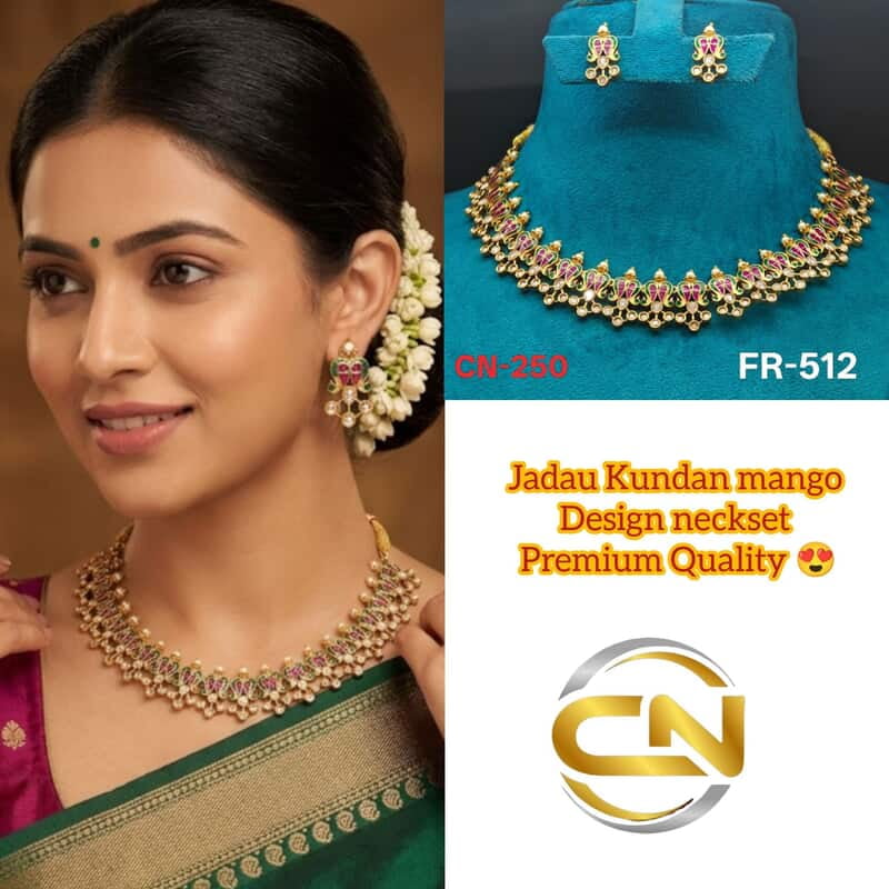 jadau Kundan mango necklace ?