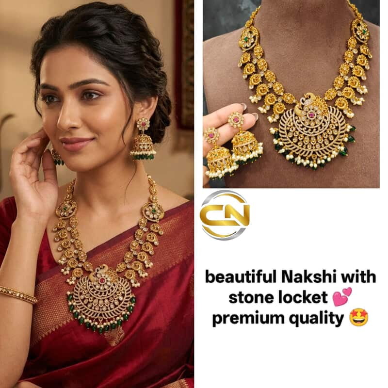 Peacock design Necklace ?