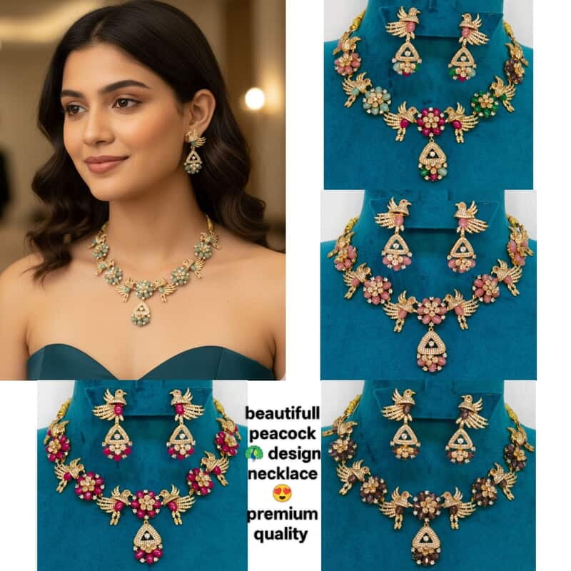 peacock ? design necklace