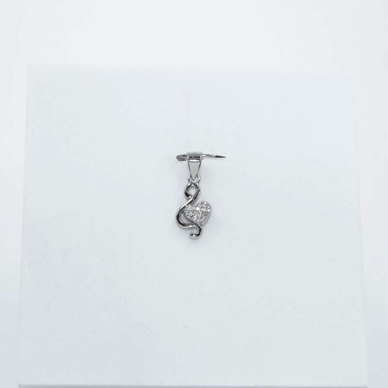 92.50 silver Heart Pendent