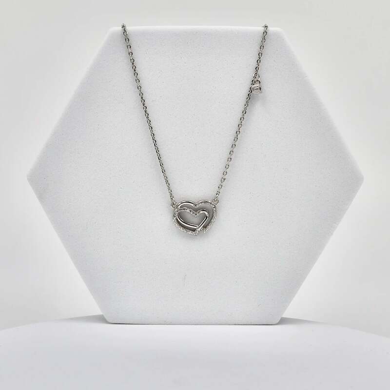 92.50 Silver Heart Pendent with chain