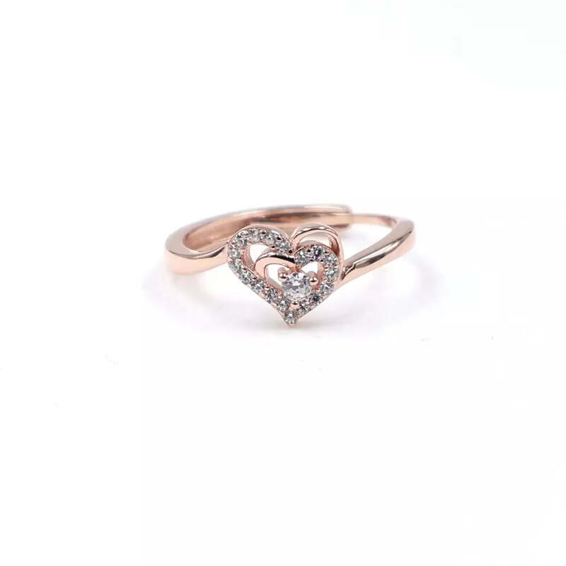 92.50 Silver Lovable Ring Adjustable
