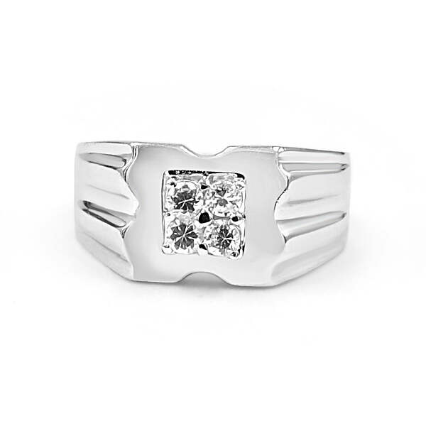 92.50 Four Diamond Ring for Men