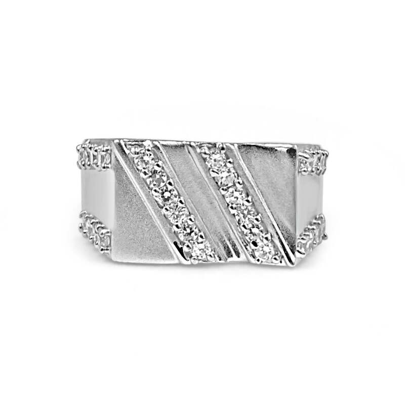 92.50 Diamond Ring for Men