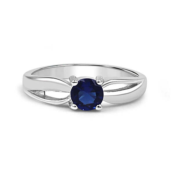 92.50 Blue Diamond Ring For Women