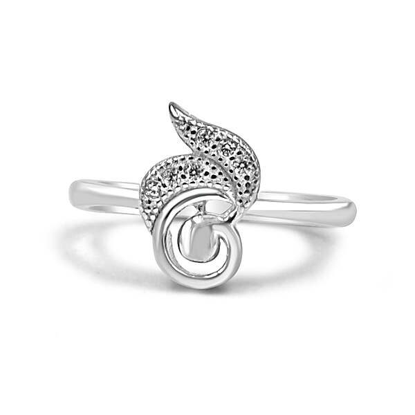 92.50 Floral Diamond  Ring For Women