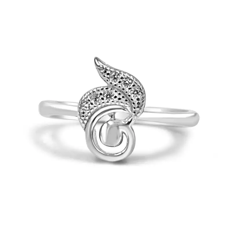 92.50 Floral Diamond Ring For Women