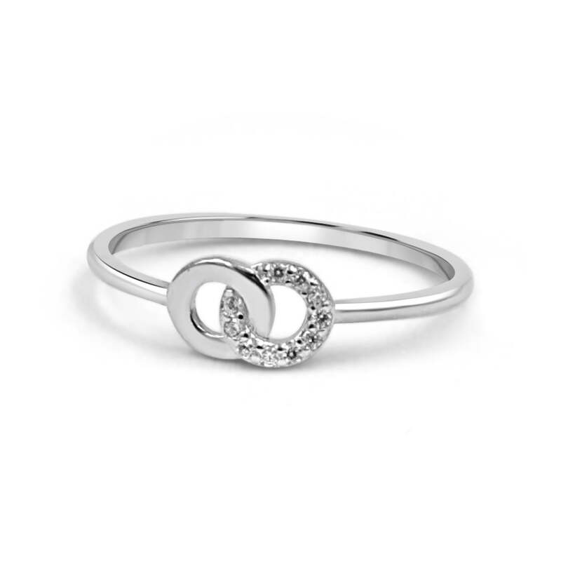92.50 Dimond infinity Ring For Women