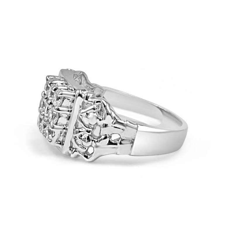 92.50 Dimond Ring for Men with fancy