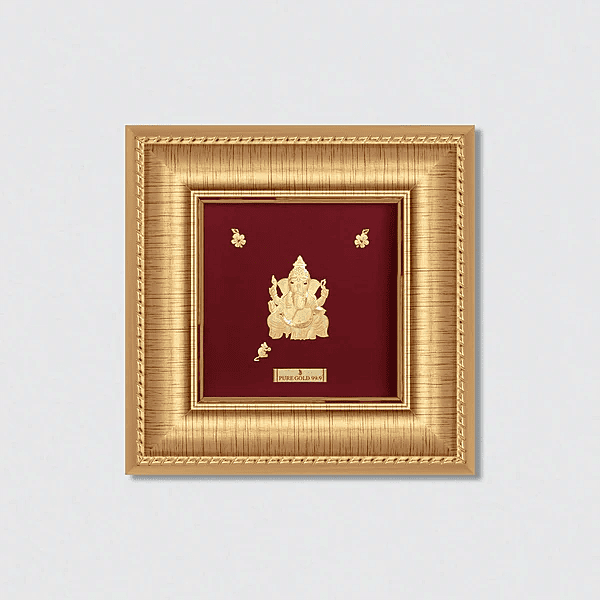 Bal Svarna Ganesha Decorative Art - A10