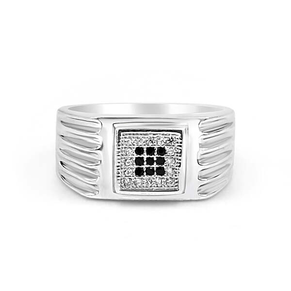 92.50 Dimond Ring for Men blue stone