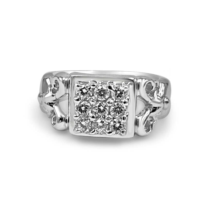 92.50 Dimond Ring for Men Gote