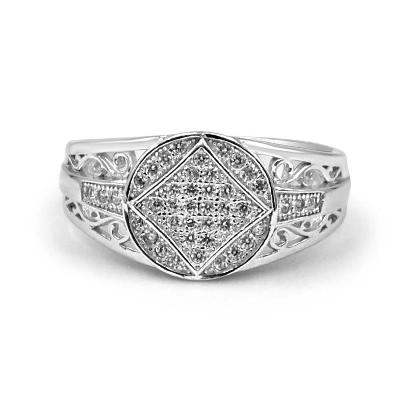 92.50 Dimond Ring for Men with Dimond