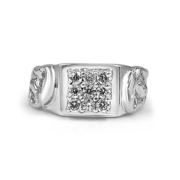 92.50  Dimond Ring for Men with fish