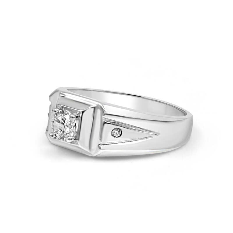 92.50 Dimond Ring for Men 3 dimonds