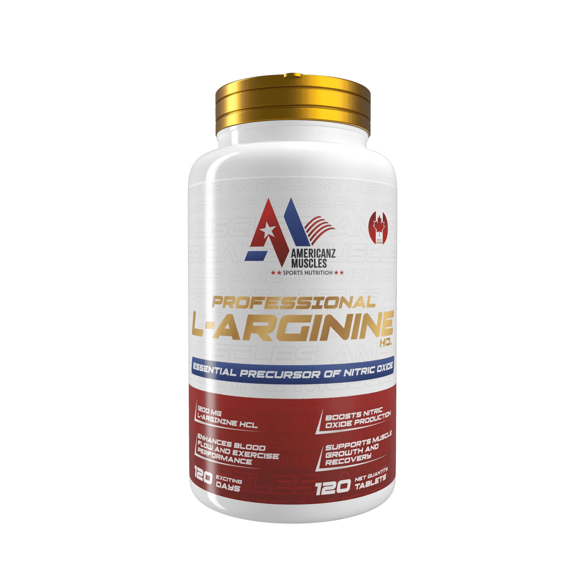 Americanz Muscles L-arginine 120 Tablets
