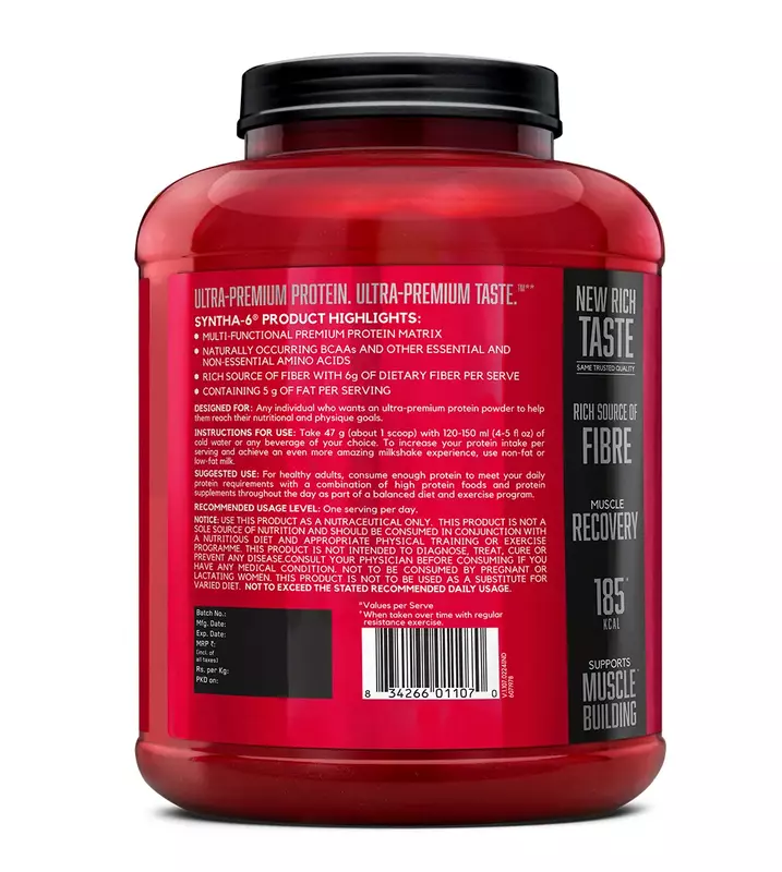 BSN Syntha-6 ultra-premium Protein Powder 2.27KG
