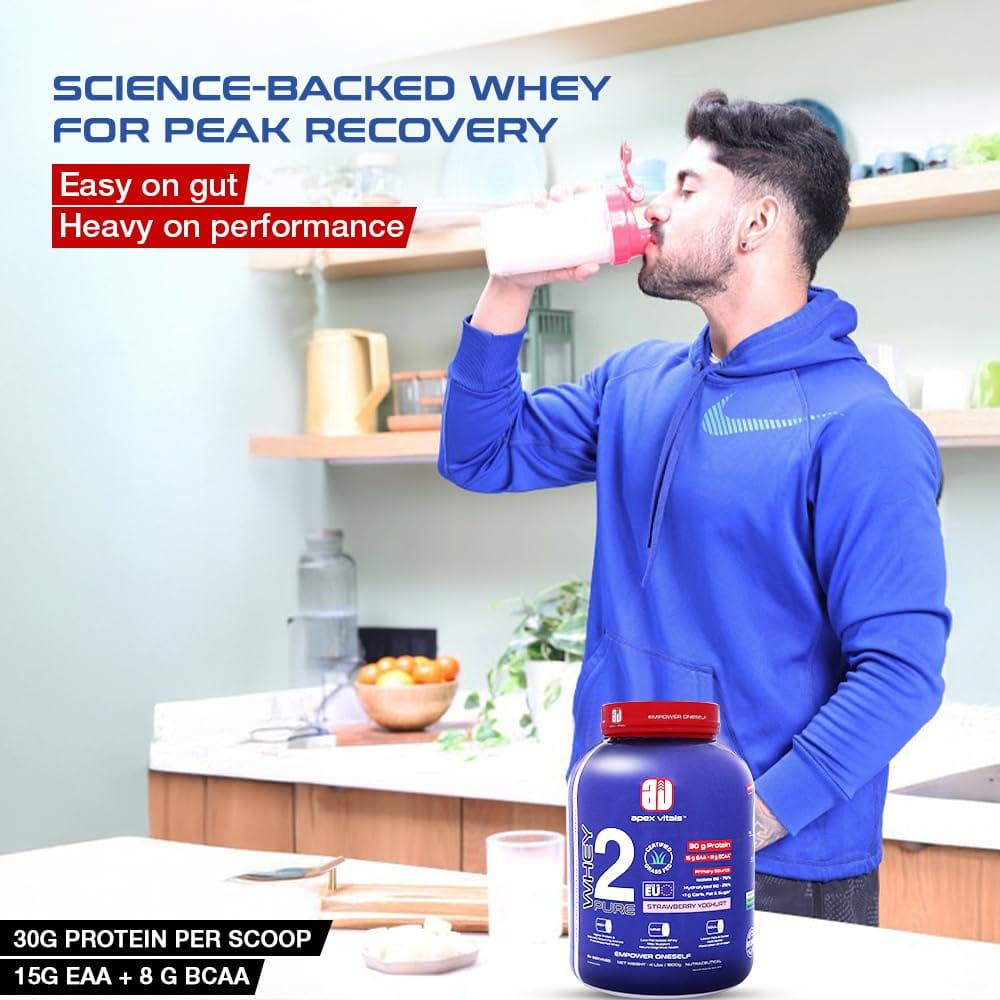 Apex Vitals 2 Whey Protein Isolate 4 Lbs