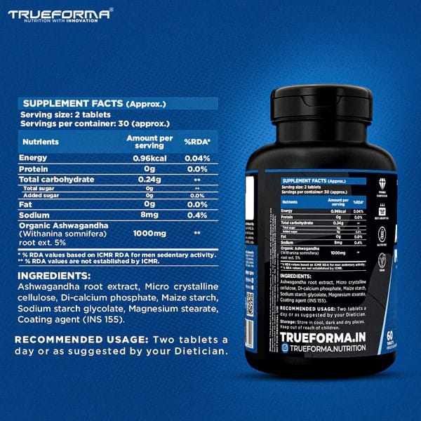 Ashwa Pure 1000 – Natural Ashwagandha