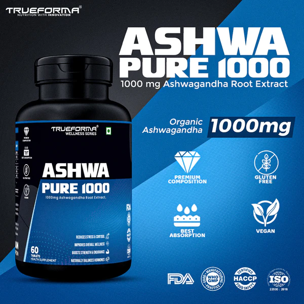 Ashwa Pure 1000 – Natural Ashwagandha