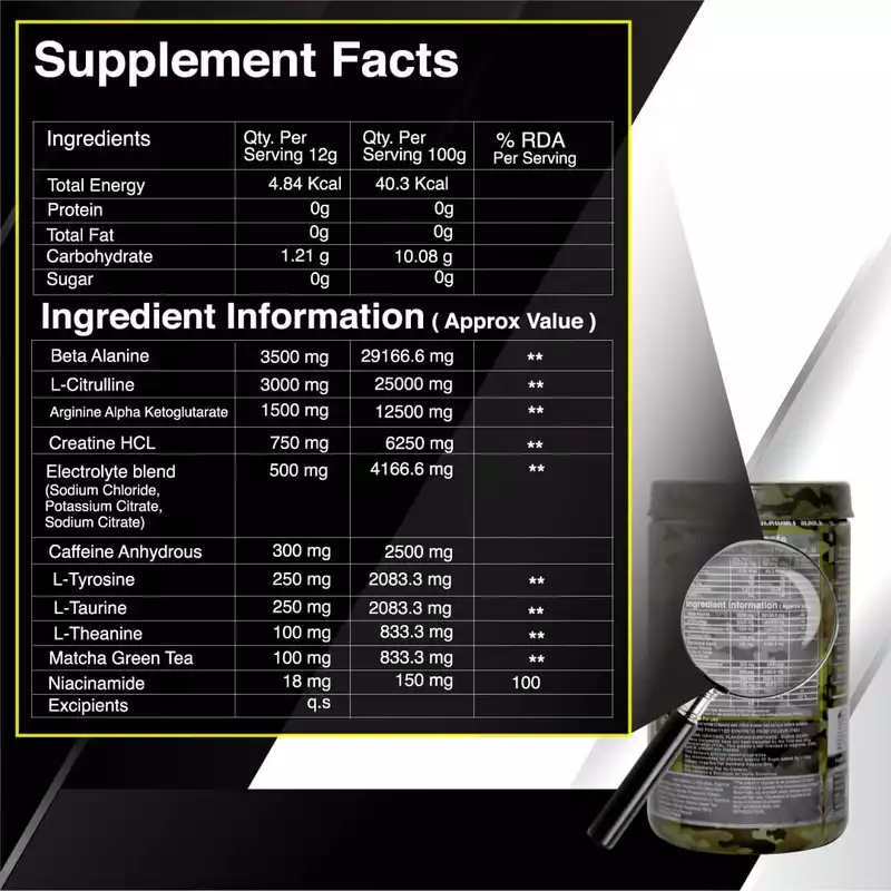 Bigflex Nuke Pre-Workout 400gm