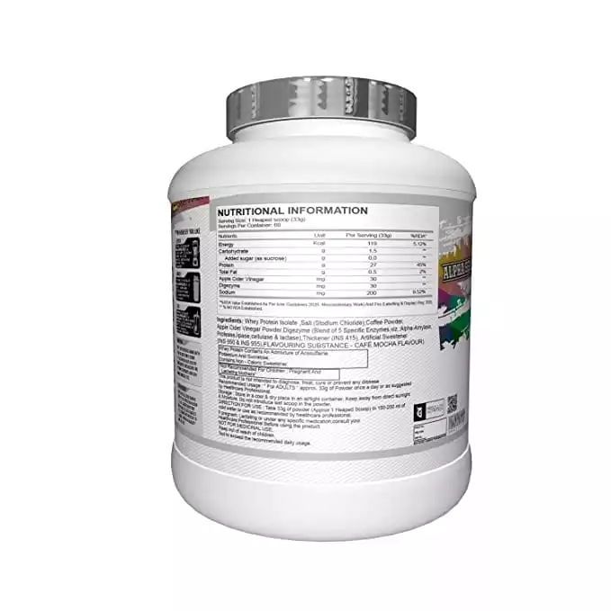 Absolute Nutrition Whey Isolate