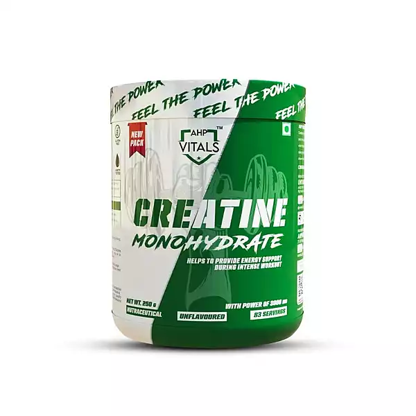AHP Vitals Creatine Monohydrate 250gm