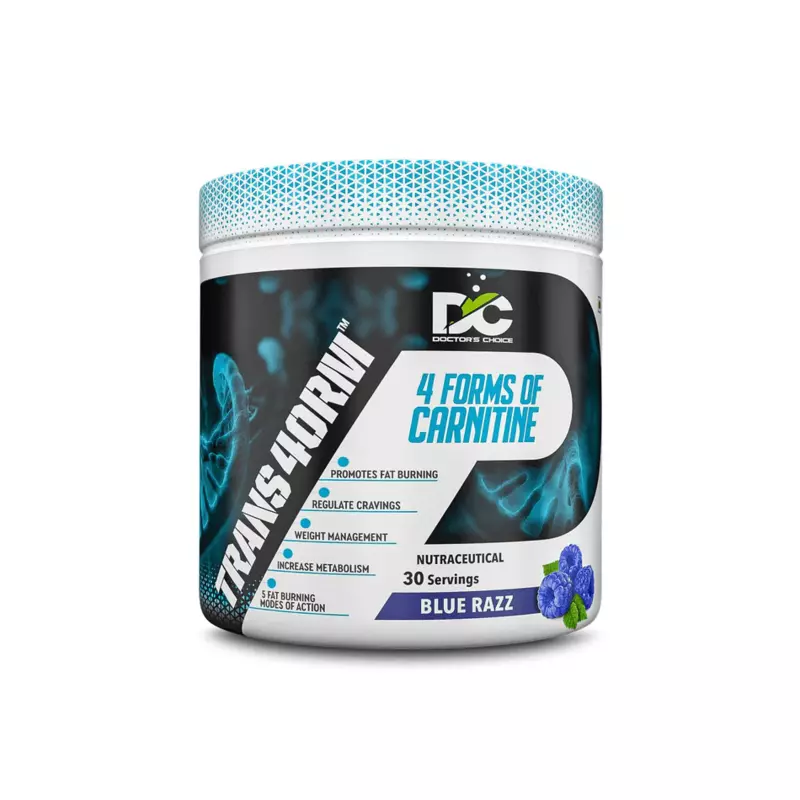 Doctor’s Choice Trans4orm | 4 Forms Of CARNITINE Blend | CLA | Garcinia Cambogia