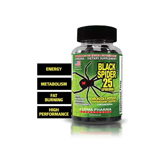 Cloma Pharma Black Spider Fat Burner