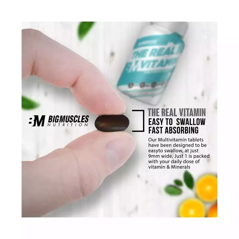 Bigmuscles Nutrition the Real Vitamins