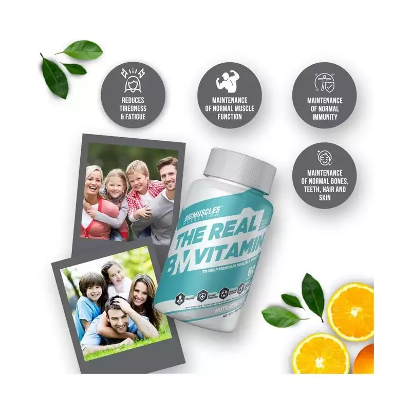 Bigmuscles Nutrition the Real Vitamins