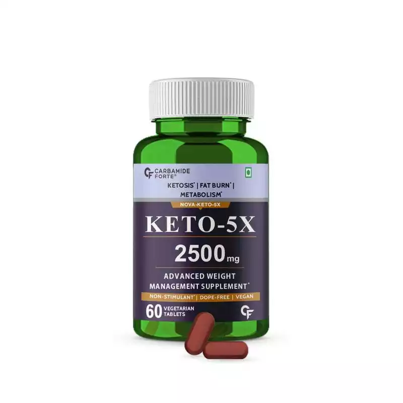 Carbamide Forte Keto Fat Burner & Natural Weight Loss Supplement For Women And Men 2500mg