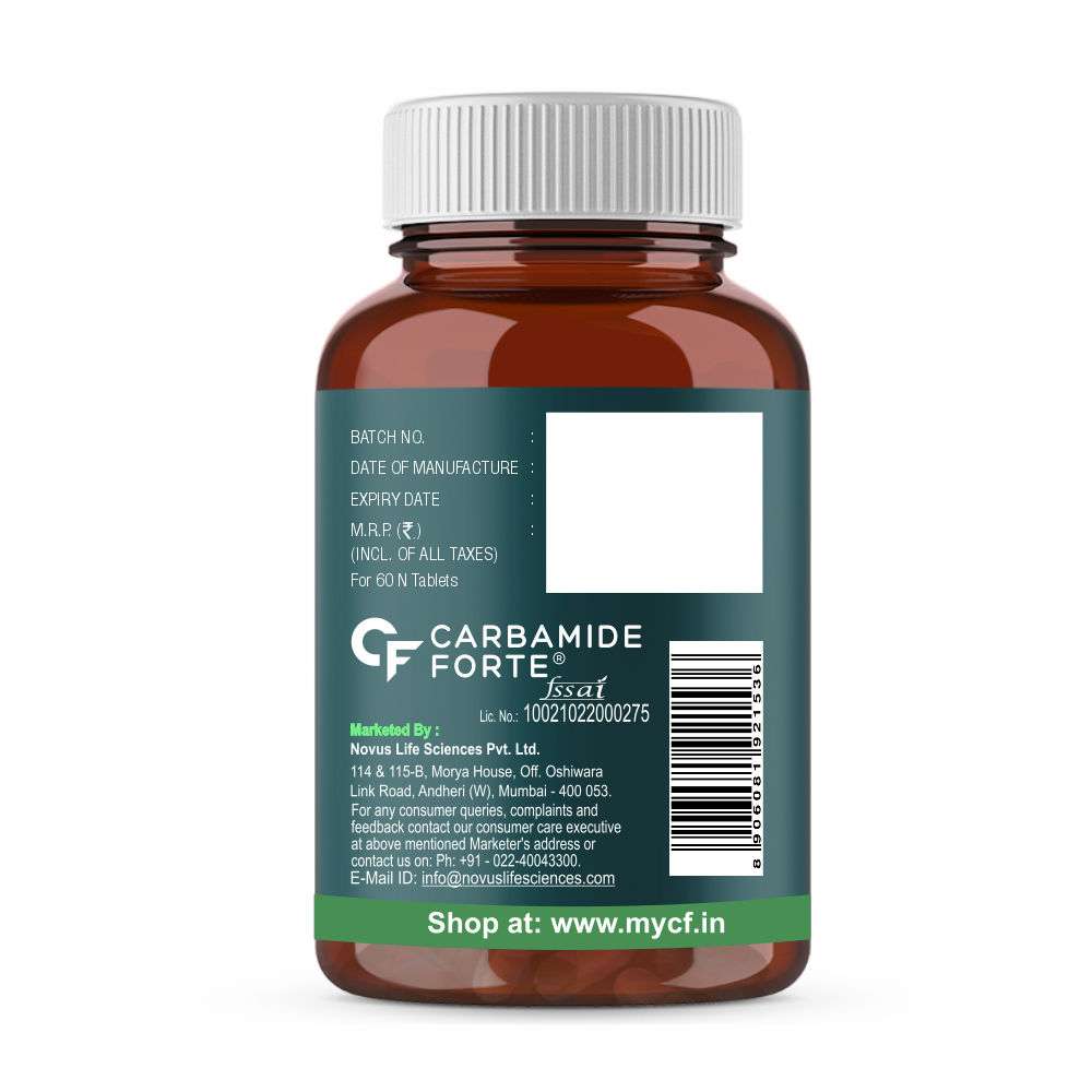 Carbamide Forte ZMA Supplements for Men &amp; Women – Zinc, Magnesium Aspartate &amp; Vitamin B6
